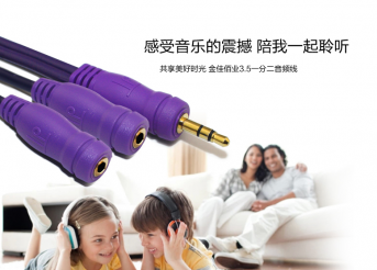 情侣AV音频线，好音乐就要一起聆听