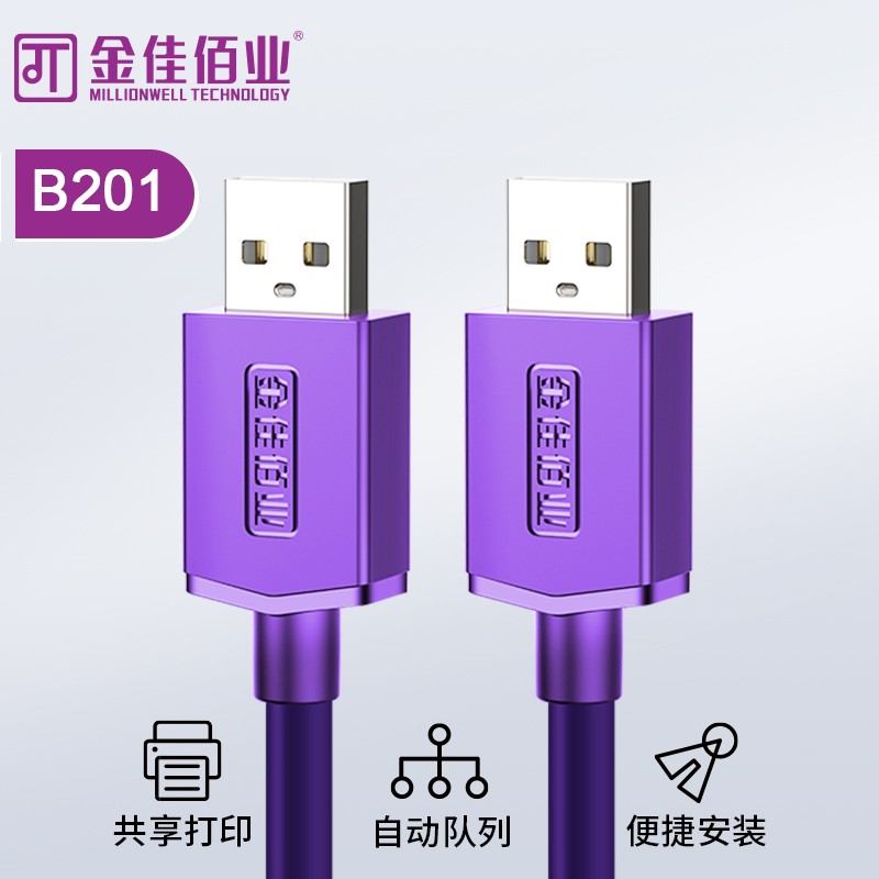 金佳佰业 贵族系列 AM/AM  对拷线 B201