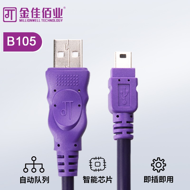 金佳佰业 贵族系列 AM/5P 下载线 B105